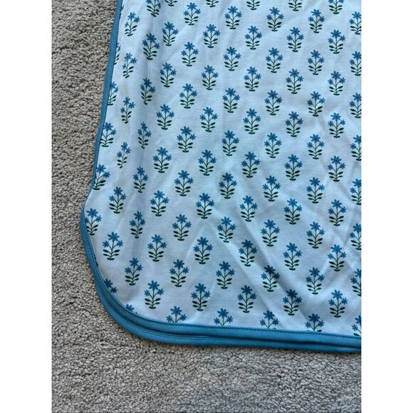 NWOT LAKE Pima cotton pj top in polar posey, Med $78 - Picture 6 of 8